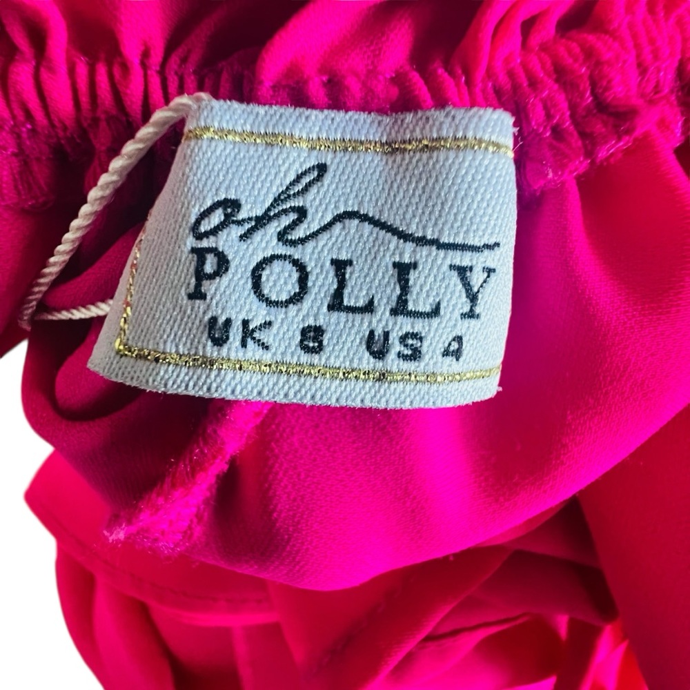 Oh Poly Pink Off-Shoulder Women's Dress - Picture 6 of 6